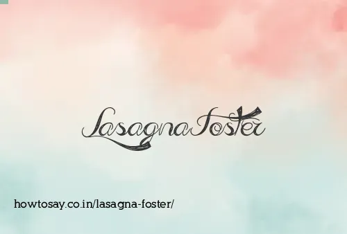 Lasagna Foster