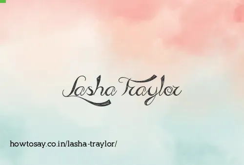 Lasha Traylor