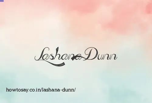 Lashana Dunn
