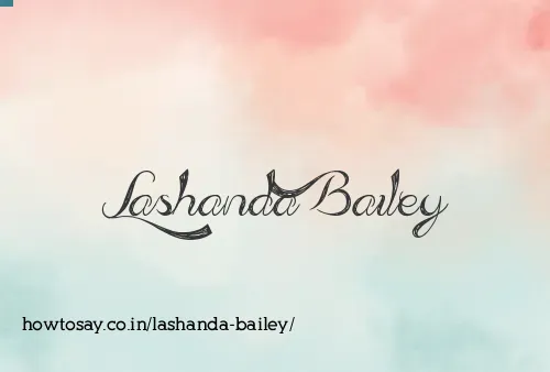 Lashanda Bailey