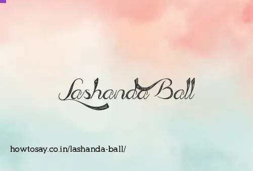 Lashanda Ball