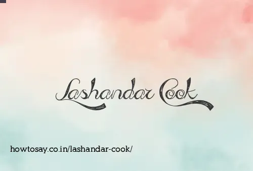 Lashandar Cook
