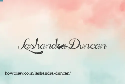 Lashandra Duncan