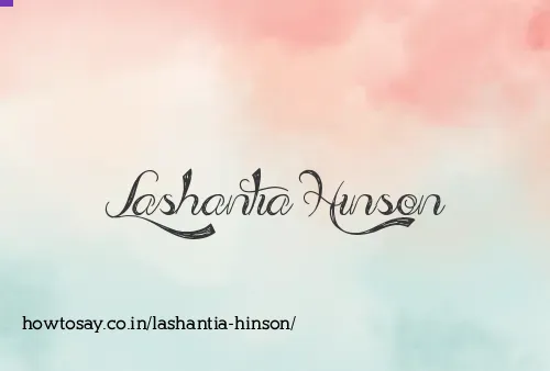 Lashantia Hinson