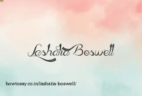 Lashatia Boswell