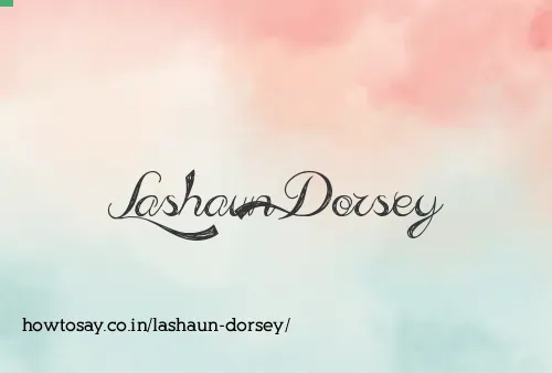Lashaun Dorsey