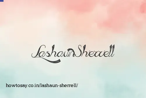 Lashaun Sherrell