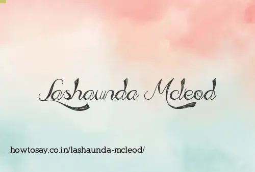 Lashaunda Mcleod