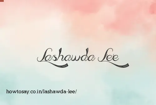 Lashawda Lee