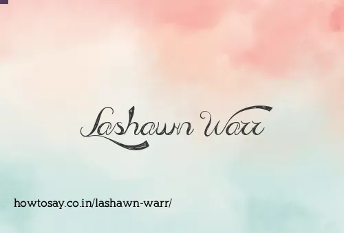 Lashawn Warr