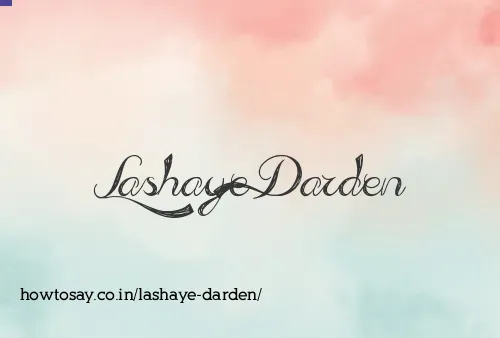 Lashaye Darden