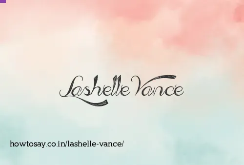 Lashelle Vance