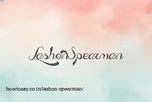 Lashon Spearman