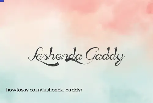 Lashonda Gaddy