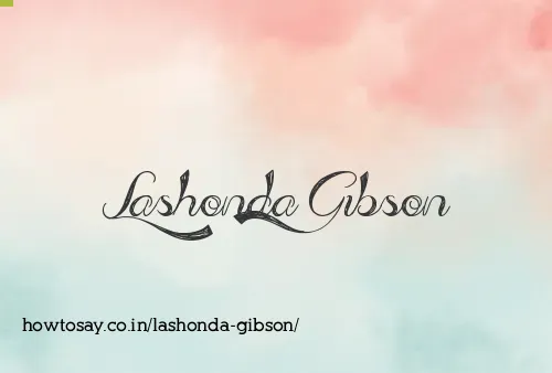 Lashonda Gibson