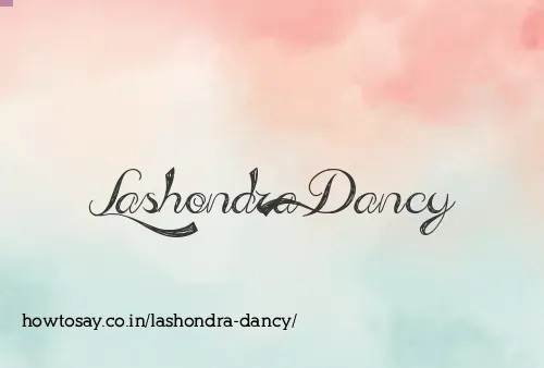 Lashondra Dancy