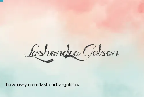 Lashondra Golson