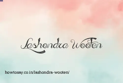 Lashondra Wooten