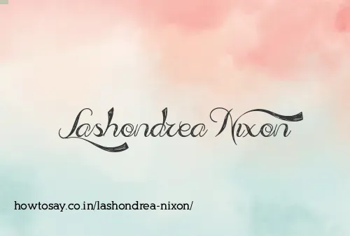 Lashondrea Nixon