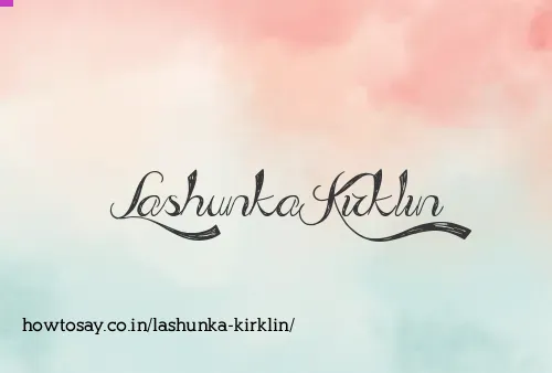 Lashunka Kirklin