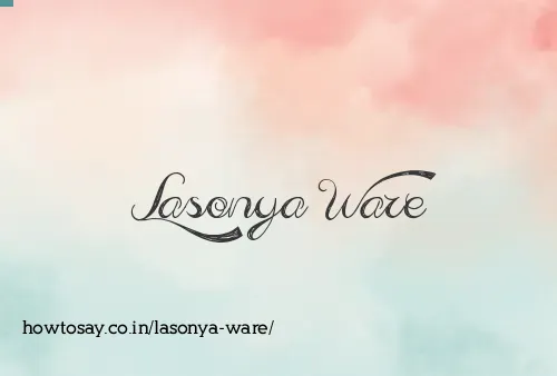 Lasonya Ware