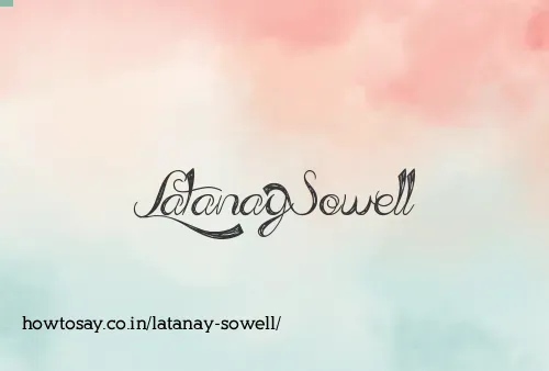 Latanay Sowell