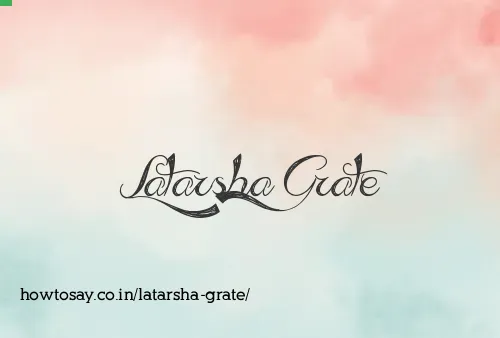 Latarsha Grate