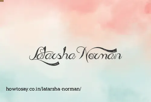 Latarsha Norman