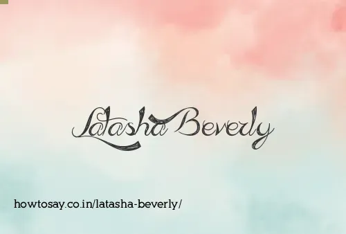 Latasha Beverly