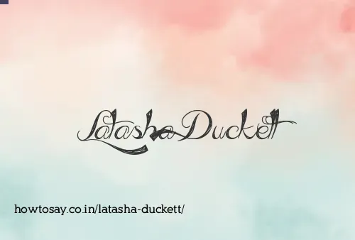 Latasha Duckett