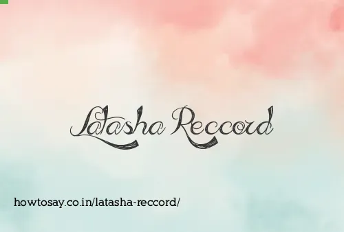 Latasha Reccord