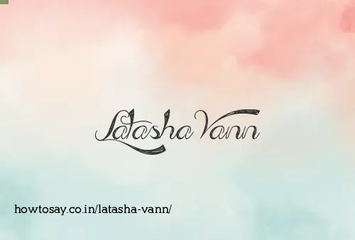 Latasha Vann