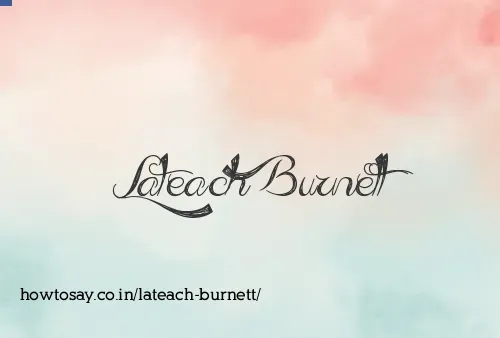 Lateach Burnett