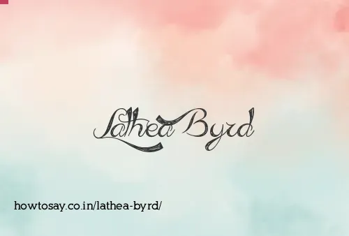 Lathea Byrd