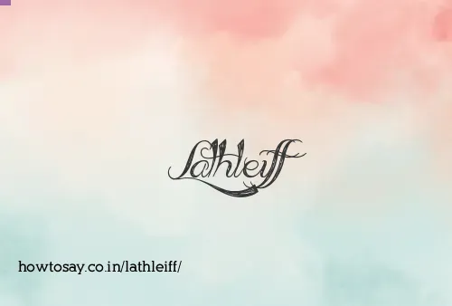 Lathleiff
