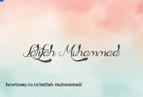 Latifah Muhammad