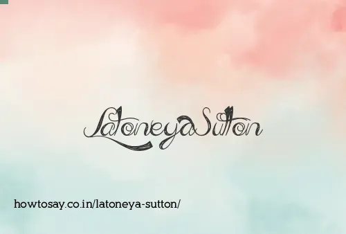 Latoneya Sutton