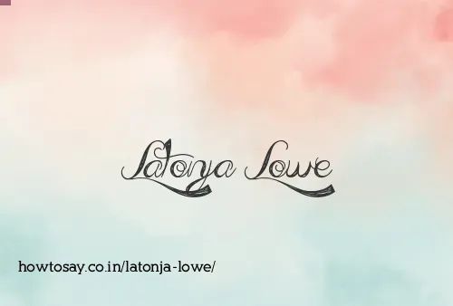 Latonja Lowe
