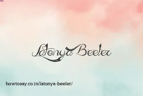 Latonya Beeler