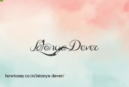 Latonya Dever