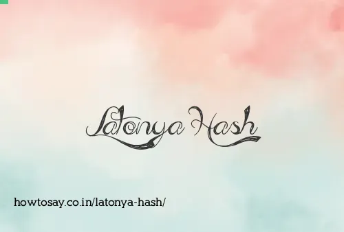 Latonya Hash