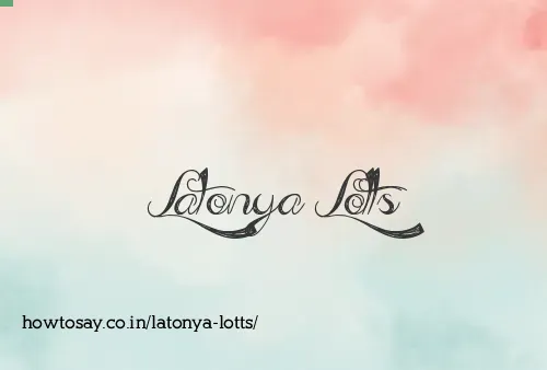 Latonya Lotts