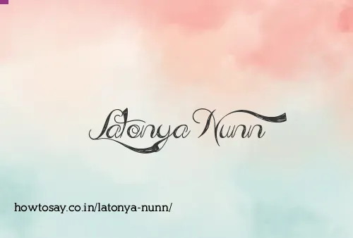 Latonya Nunn