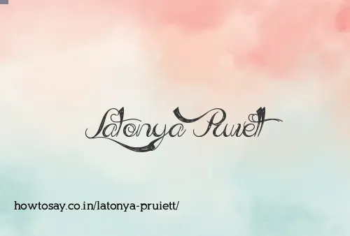 Latonya Pruiett