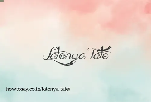 Latonya Tate