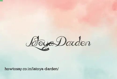 Latoya Darden