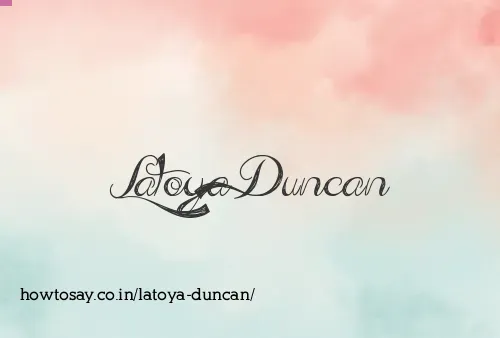 Latoya Duncan
