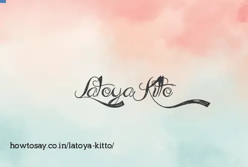 Latoya Kitto