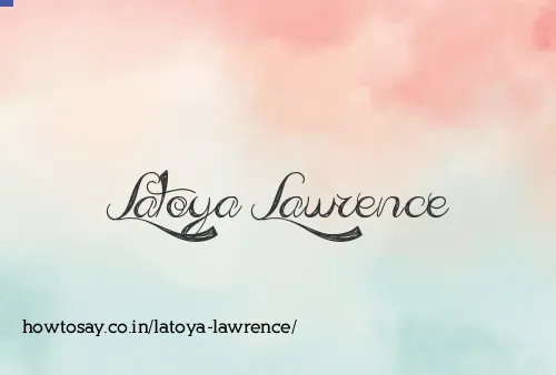 Latoya Lawrence