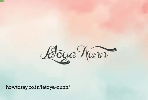 Latoya Nunn